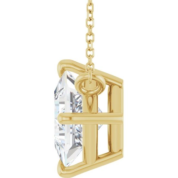 Solitaire Claw-Prong Necklace - Image 3