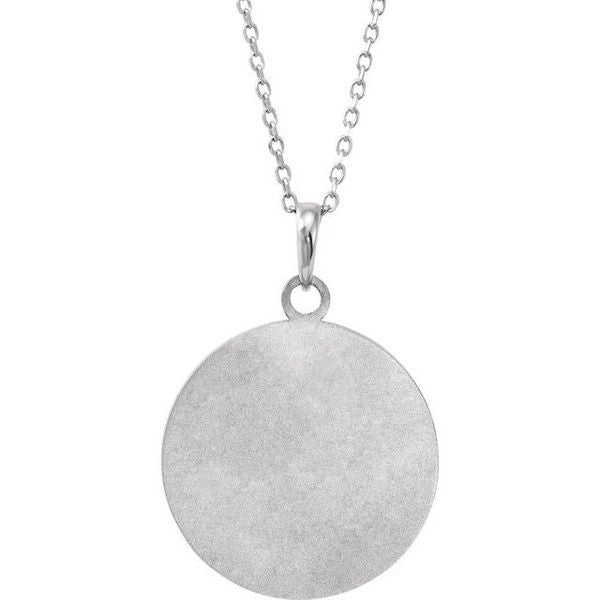 Live, Love, or Hope Disc Necklace - Image 3