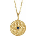 Beaded Disc Necklace