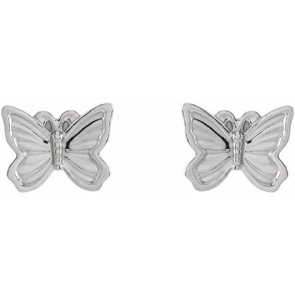Petite Butterfly Earrings - Image 2