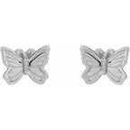 Petite Butterfly Earrings - Image 2