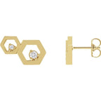 Honeycomb Earrings