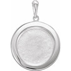 Beaded Disc Pendant - Image 3