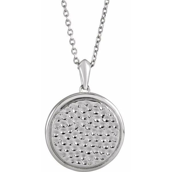 Beaded Disc Necklace