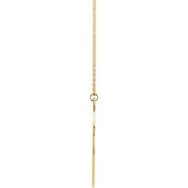 Engravable Sunburst Necklace - Image 2