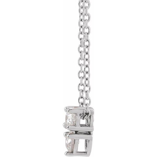 Two-Stone Necklace or Slide Pendant - Image 2