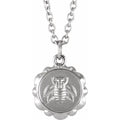 Bee Medallion Necklace