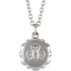 Bee Medallion Necklace