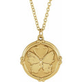 Butterfly Medallion Necklace