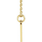 Pierced Numeral Necklace - Image 2
