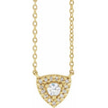 Halo-Style Necklace