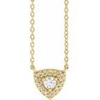 Halo-Style Necklace