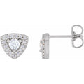 Halo-Style Earrings