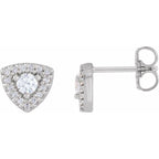 Halo-Style Earrings