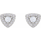 Halo-Style Earrings - Image 2