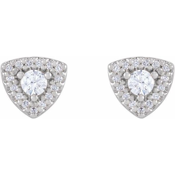 Halo-Style Earrings - Image 2