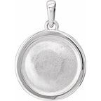Beaded Elephant Disc Pendant - Image 3