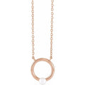 Pearl Circle Necklace