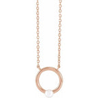 Pearl Circle Necklace