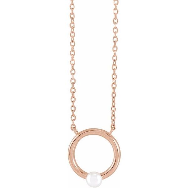 Pearl Circle Necklace