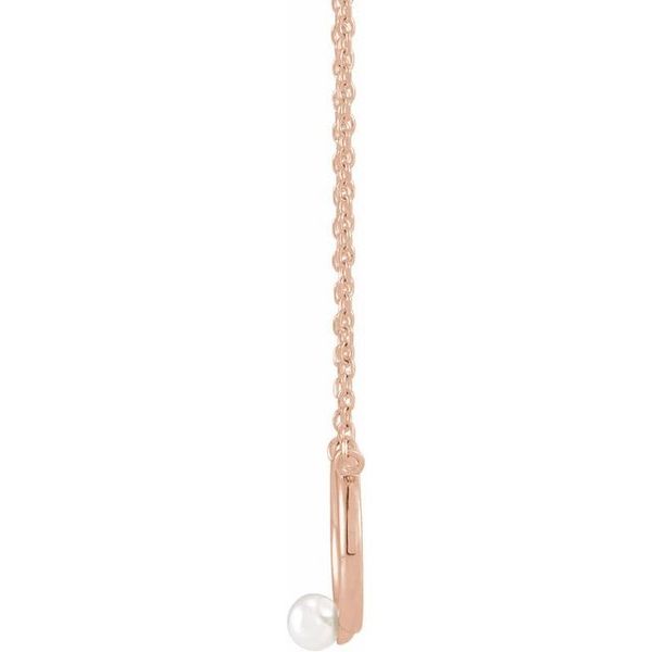 Pearl Circle Necklace - Image 2