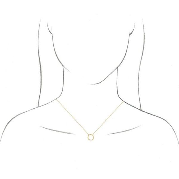 Pearl Circle Necklace - Image 3