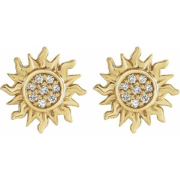 Sun Earrings - Image 2