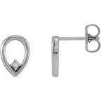 Accented Geometric Earrings