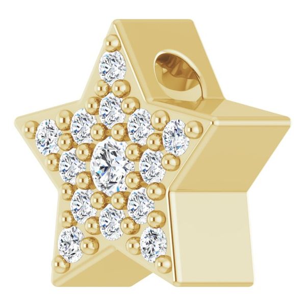 Star Necklace or Slide Pendant - Image 2