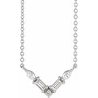 Petite V Necklace