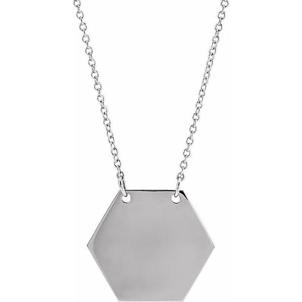 Engravable Medical Identification Necklace - Image 3