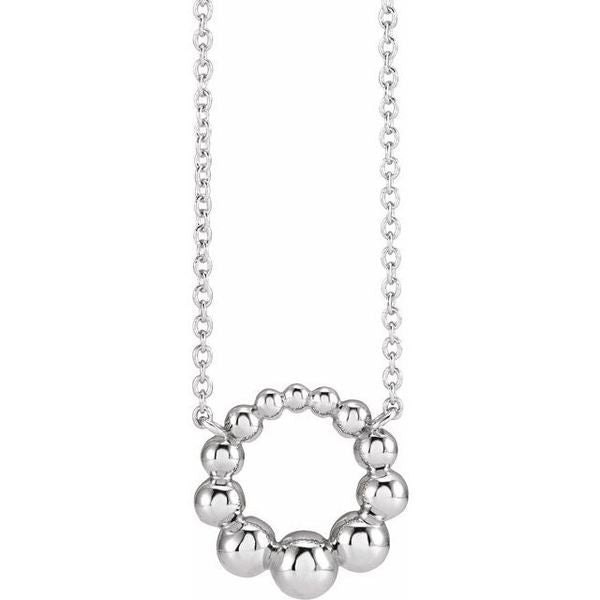 Beaded Circle Necklace