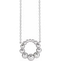 Beaded Circle Necklace
