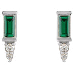 Accented Bar Earrings - Image 2