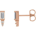 Accented Bar Earrings