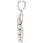 Engravable Halo-Style Pendant - Image 2
