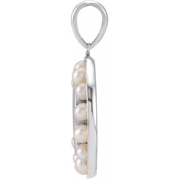 Engravable Halo-Style Pendant - Image 2
