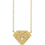 Tiny Diamond Necklace