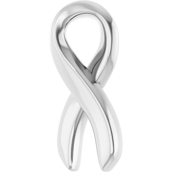 Survivor Ribbon Necklace or Slide Pendant - Image 2