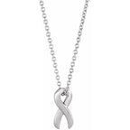 Survivor Ribbon Necklace or Slide Pendant - Image 4