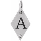 Engravable Rhombus Pendant - Image 3