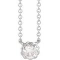 Claw-Prong Rope Necklace
