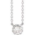 Claw-Prong Rope Necklace