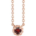 Claw-Prong Rope Necklace