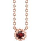 Claw-Prong Rope Necklace