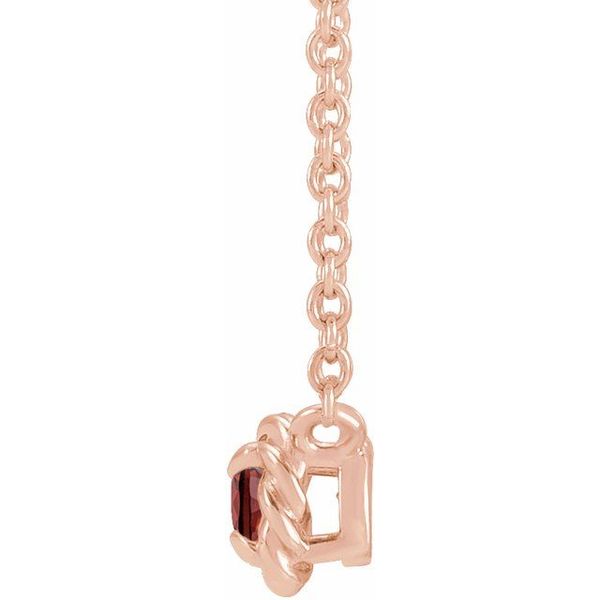 Claw-Prong Rope Necklace - Image 2
