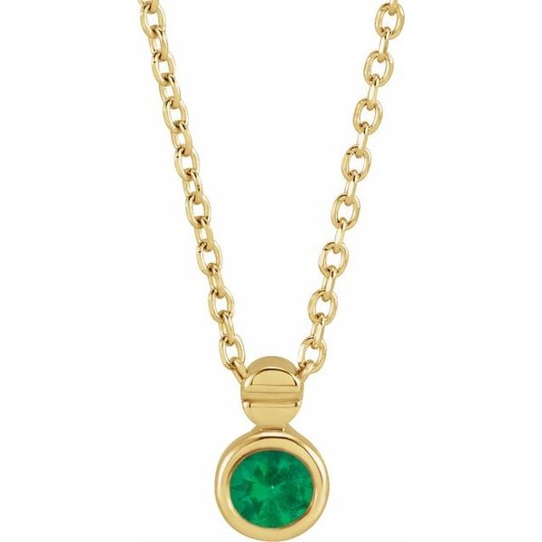 Accented Necklace or Slide Pendant