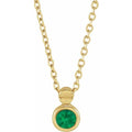 Accented Necklace or Slide Pendant
