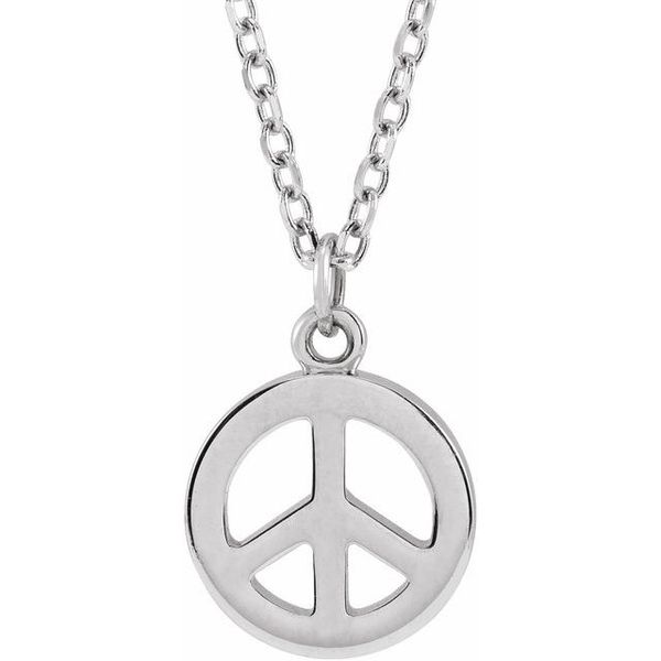 Peace Symbol Necklace