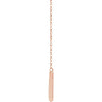 Curved Bar Necklace - Image 2